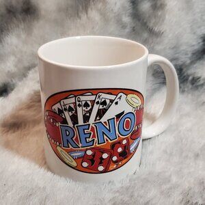 2004 Reno Nevada Casino Coffee 12oz Mug Souvenir Collectible
